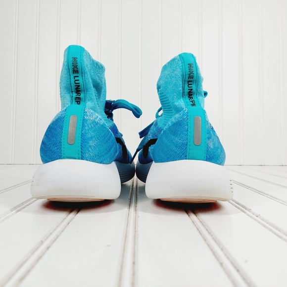 Nike Lunarepic Flyknit Lace Up Synthetic Running Shoes i748 - Picture 6 of 13